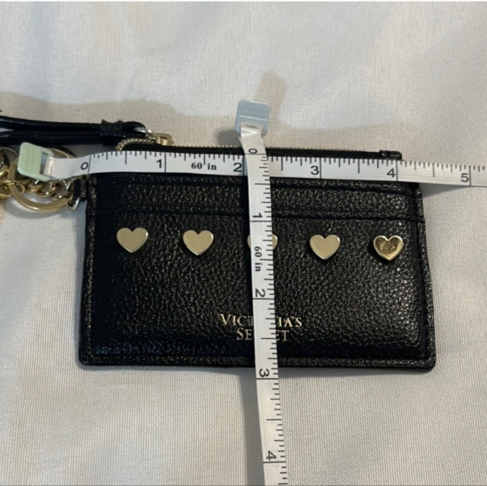 New💕Victoria's Secret Black and Gold Key Card Holder - Picture 7 of 7
